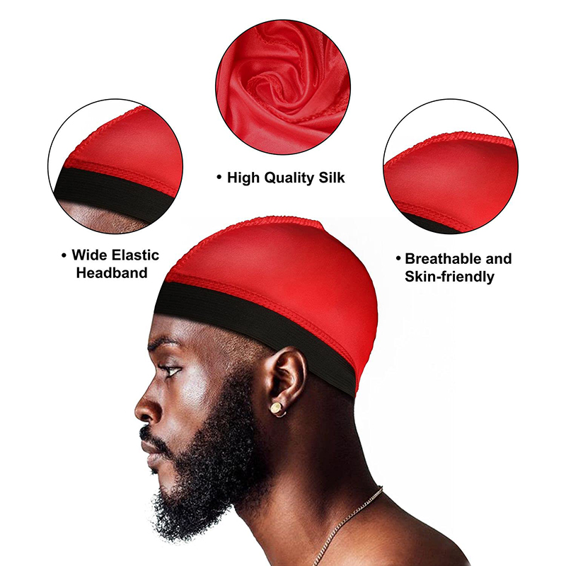 3PCS/LOT Long Silky Durag Long - Bandana Doo Rag recension och pris