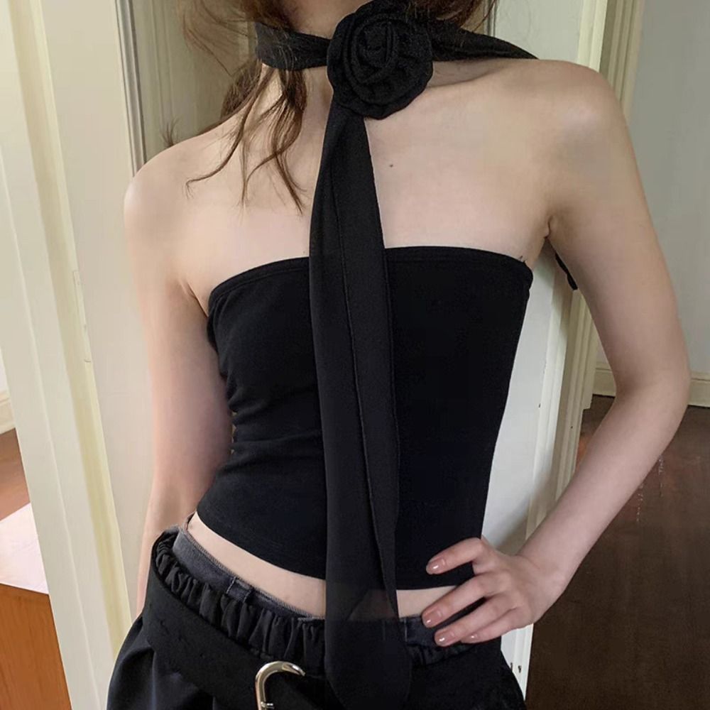 Stylish Luxury Chiffon Scarf T - Ascot Neck Scarf recension och pris