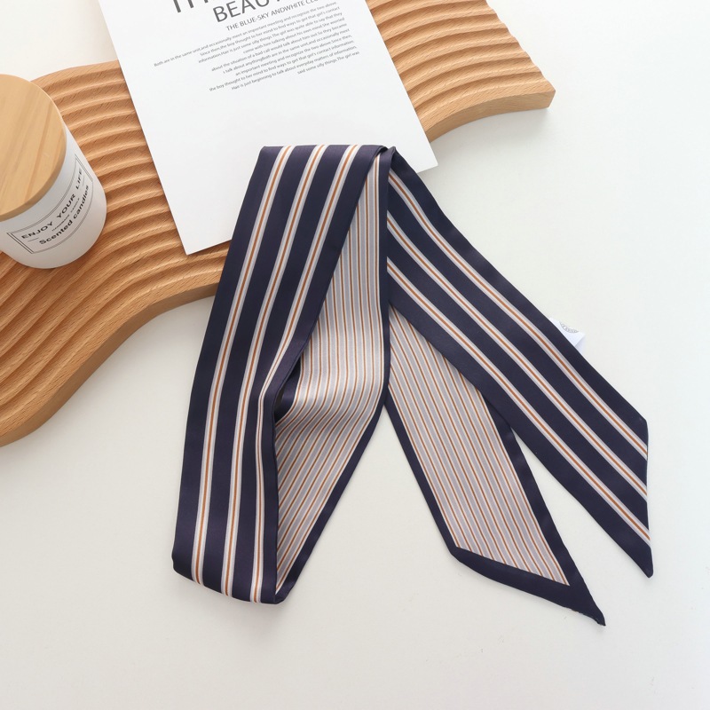 2025 New Striped Small Silk Sc - Silk Tie Striped recension och pris