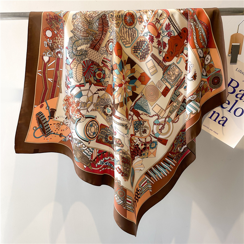 2026 New Square Twill Silk Sca - Scarf Silk Square recension och pris