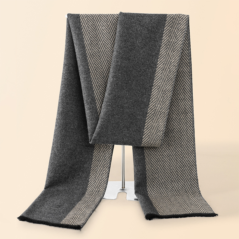 Luxury Winter Men Scarf Shawl  - Muffler Men Wool recension och pris